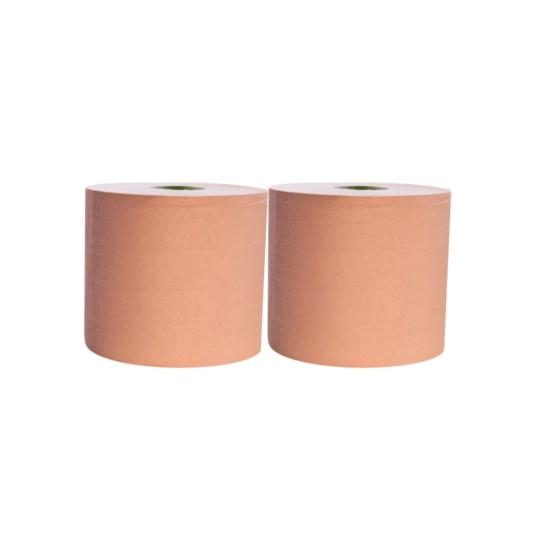 Essuie-tout chamois Economique - 1000 feuilles - 21 x 30 cm - Lot de 2 rouleaux