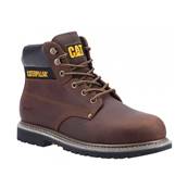 Chaussure Caterpillar Haute POWERPLANT S3 HROSRA - Marron Pointure 42