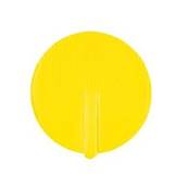 Disque pour jalonnette - Coloris jaune - Lot de 100 pièces