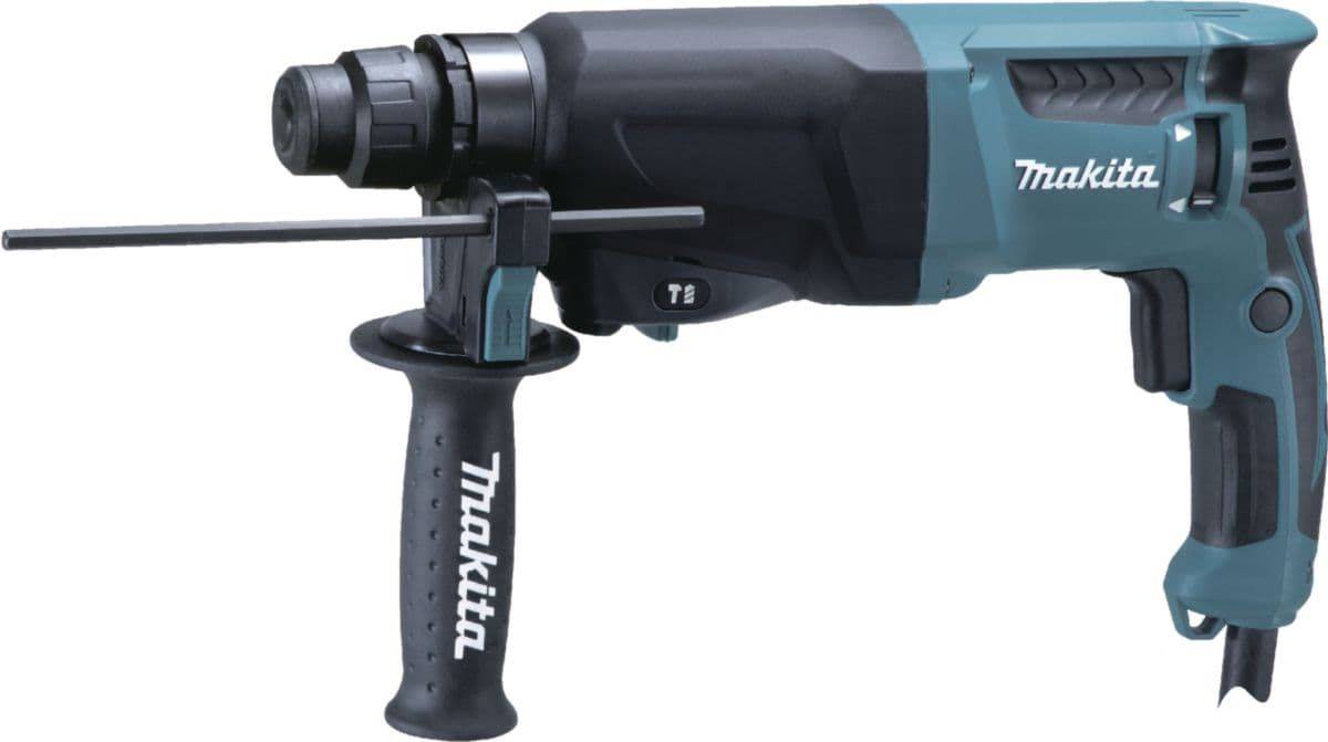 Perforateur SDS-Plus 800W - 4600cps/mn - 2,4 Joules - Coffret+5 forets - Makita