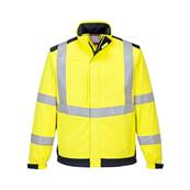 Veste Softshell Modaflame Multirisques MV72 Jaune/Marine - Taille L