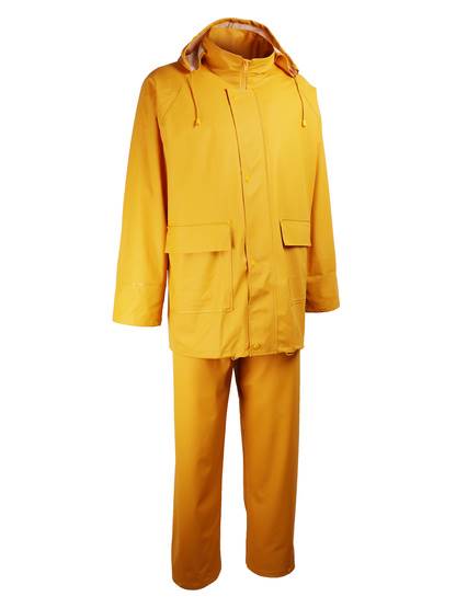 Veste et pantalon de pluie - Modèle Polyuréthane - Coloris jaune - M - Singer