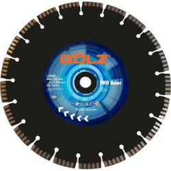 Disque Diamanté GÖLZ Pro Acier 300 mm Alésage 20 mm