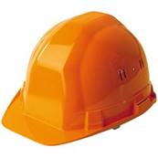 Casque de chantier - Modle homologu - Coloris orange - Taliaplast