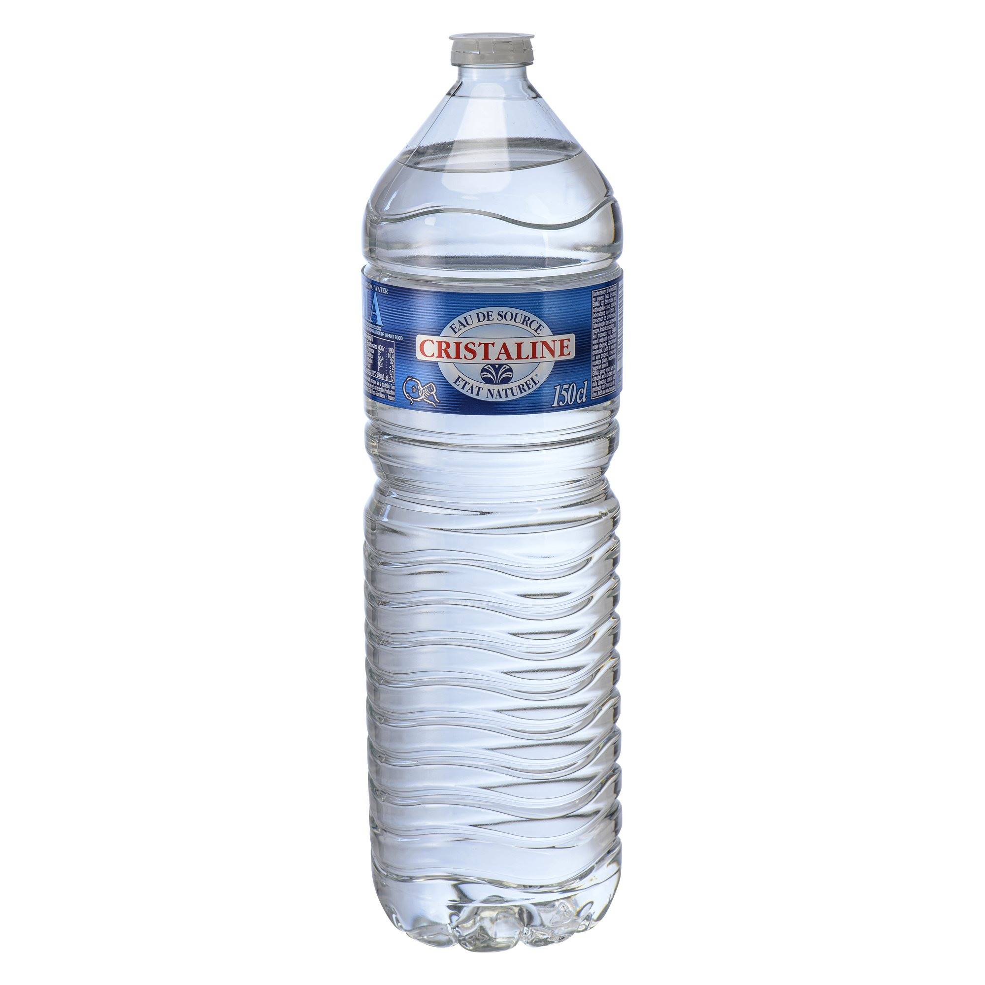 Pack d'eau Cristaline de 6 x 1,5 L