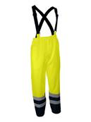 Pantalon à bretelles haute visibilité - Coloris jaune - Taille S - Singer
