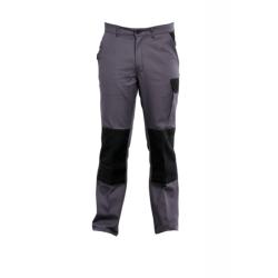 Pantalon Poches Genoux Lenny Gris/Noir