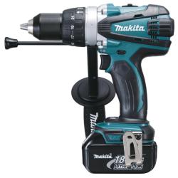 Perceuse visseuse à percussion Makita DHP458RTJ 18V