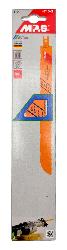 Lot De 2 Lames Multicutter Tri Métal 230 mm Coupe Fine Bois Acier Profil Épais